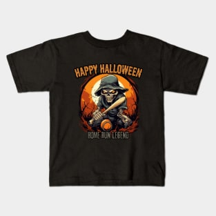 Home run legend, happy halloween Kids T-Shirt